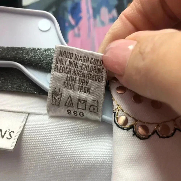 Draper's and Damon's White Embroidered Jacket - Picture 6 of 6